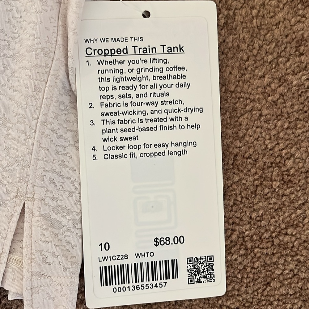 Bundle Nwt/Euc Lululemon Cropped Training Tank To… - image 3